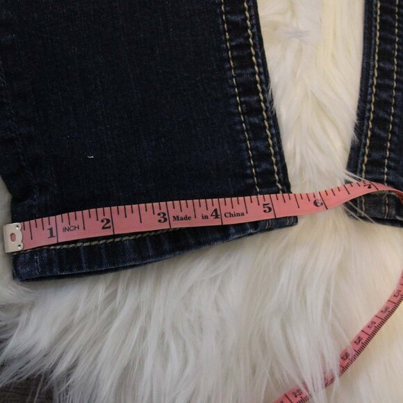 Miss Me Jeans Womens Low Rise Skinny Dark Wash Size 28 *Read* - Picture 8 of 15